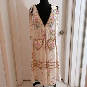 Vintage floral dress